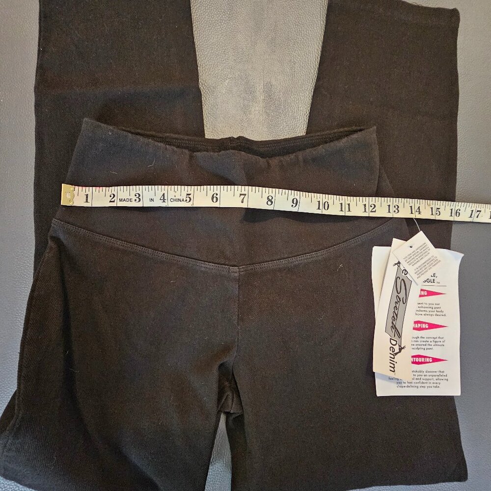 Women With Control Denim Leggins